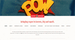 Desktop Screenshot of capes4heroes.com